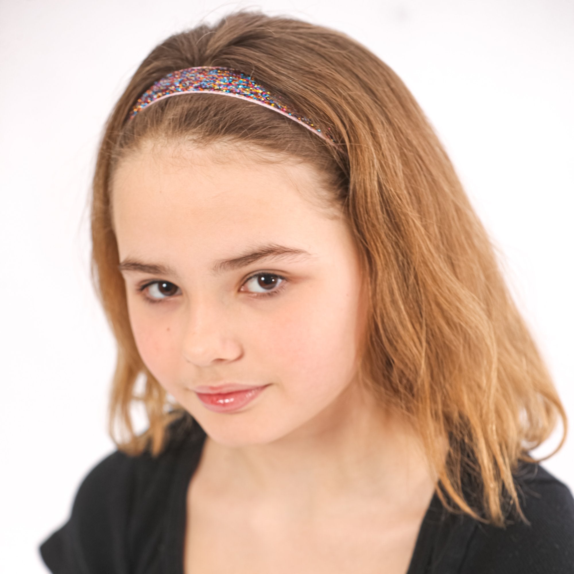 Adjustable No Slip Glitter Headbands - 6 Pack - FROG SAC