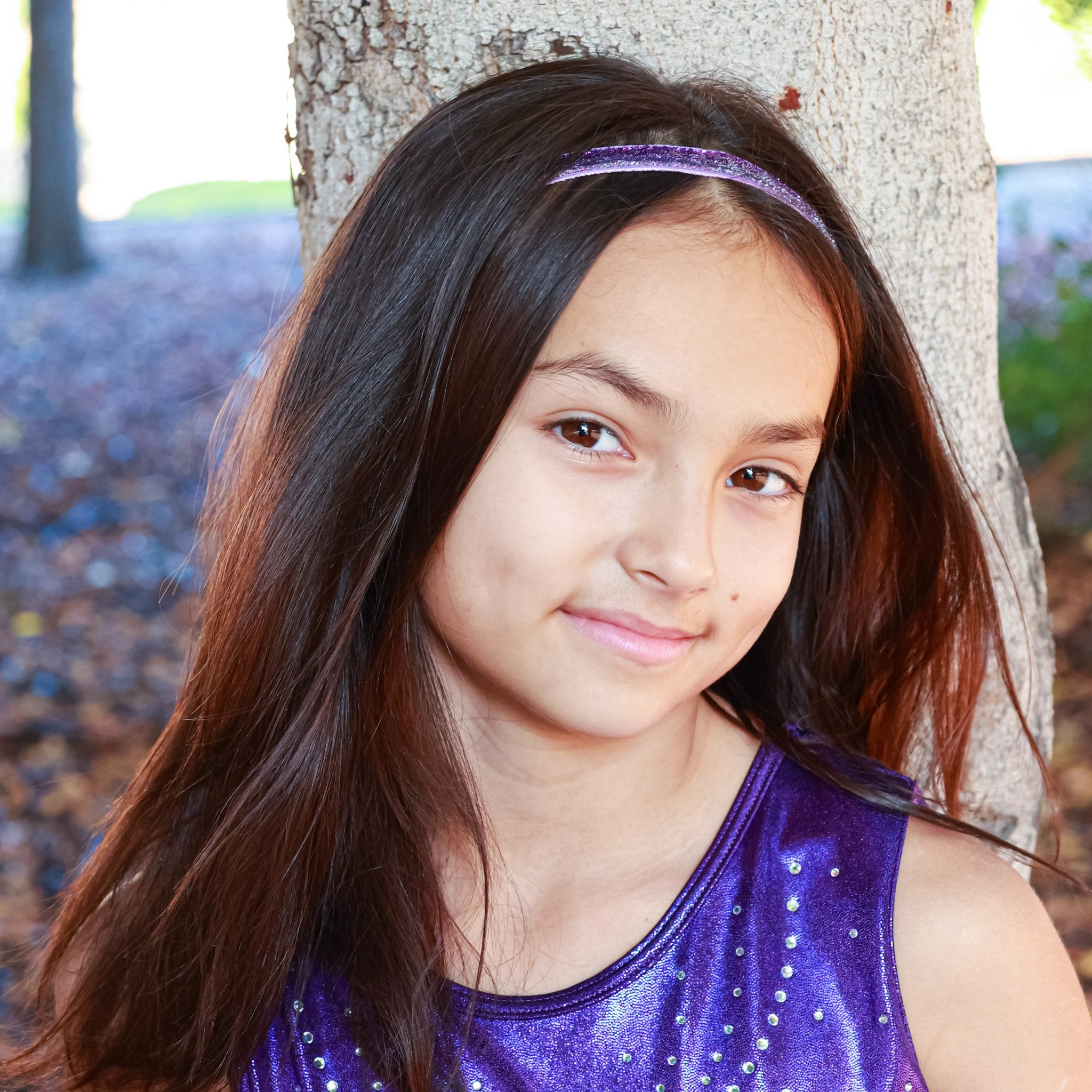 Adjustable No Slip Glitter Thin Headband - FROG SAC