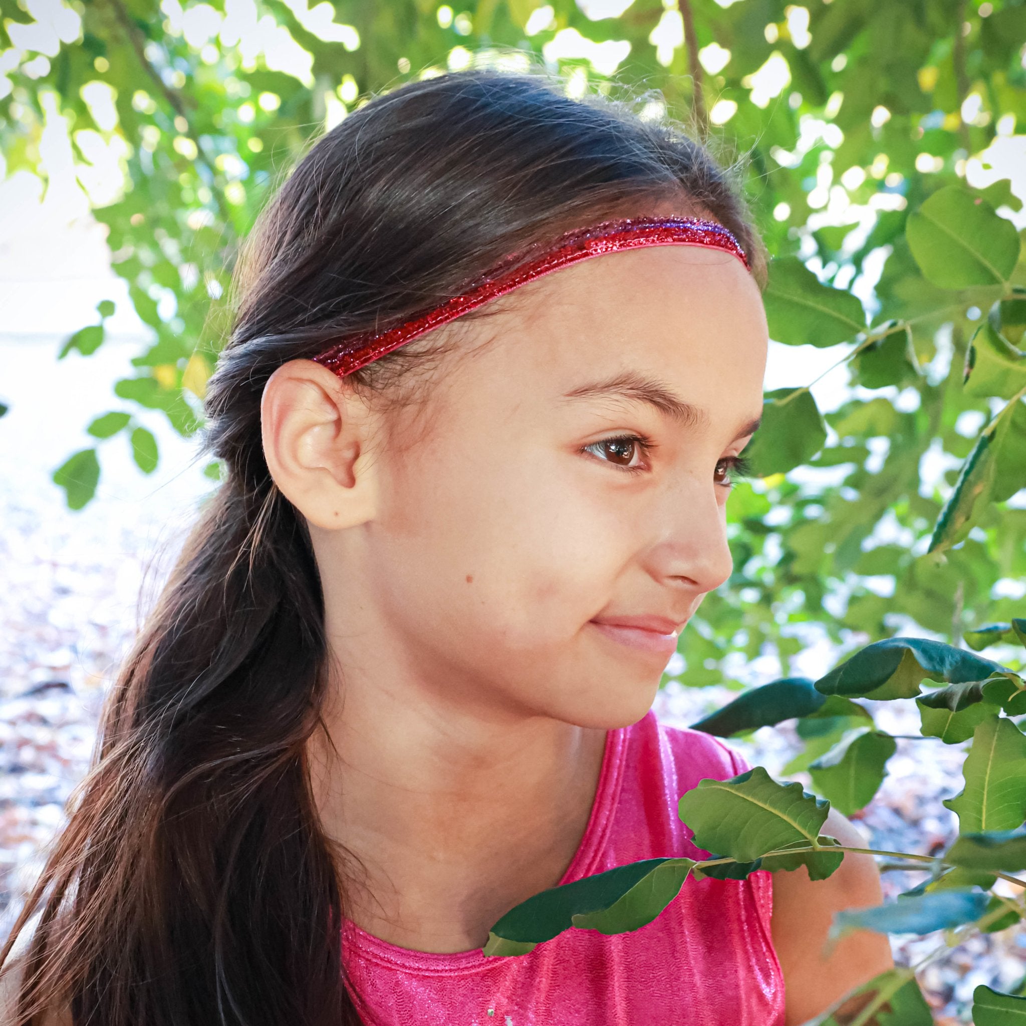 Adjustable No Slip Glitter Thin Headband - FROG SAC