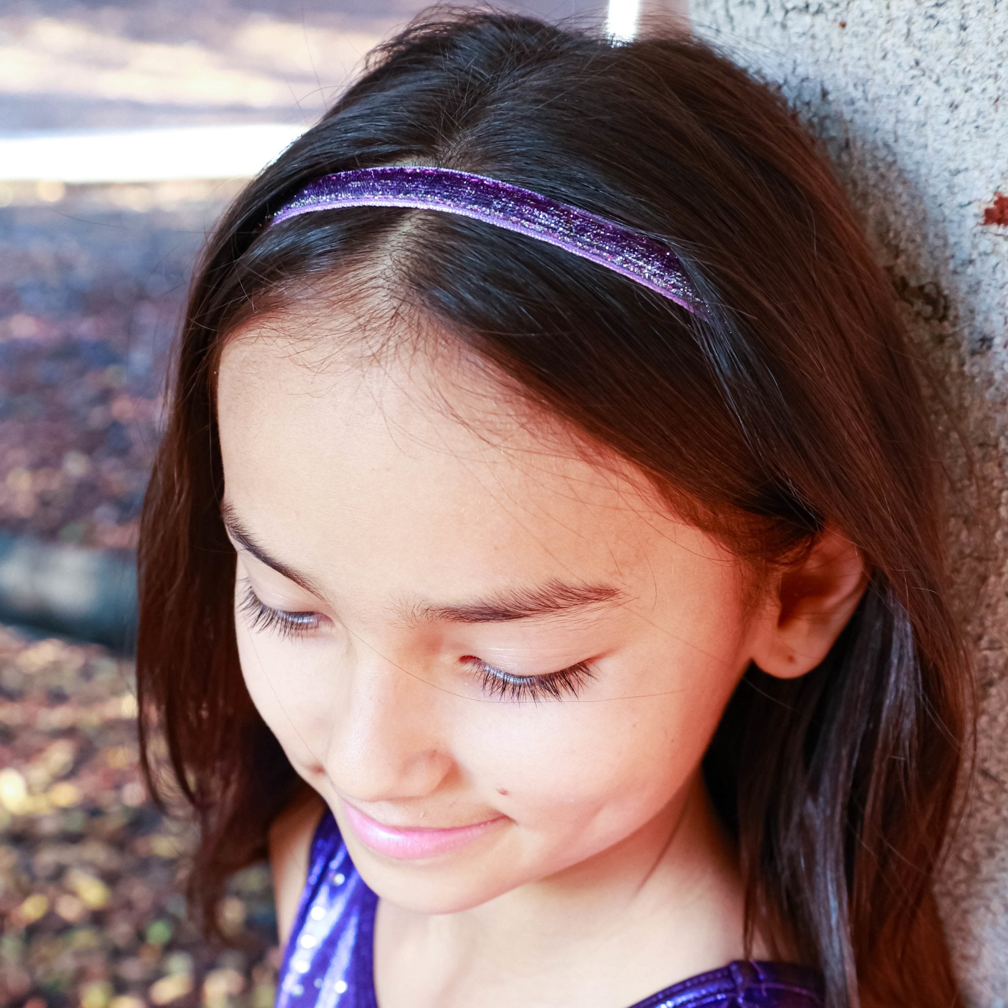 Adjustable No Slip Glitter Thin Headband - FROG SAC