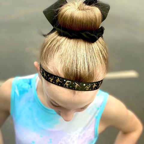 Adjustable No Slip Gymnastics Headbands - 4 Pack - FROG SAC