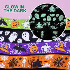 Adjustable No Slip Halloween Headbands - 4 Pack - FROG SAC