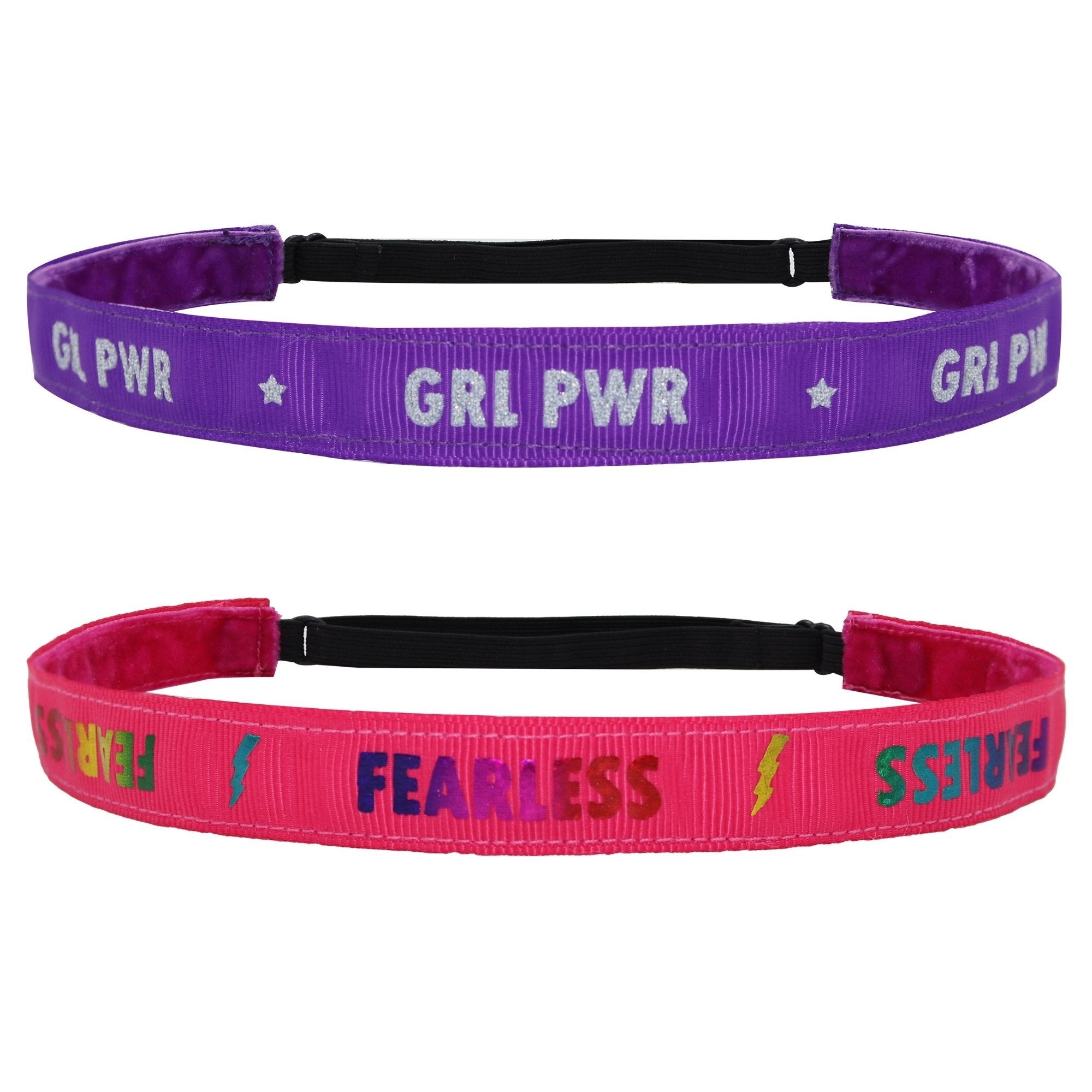 Adjustable No Slip Headbands For A Cause - 2 Pack - FROG SAC