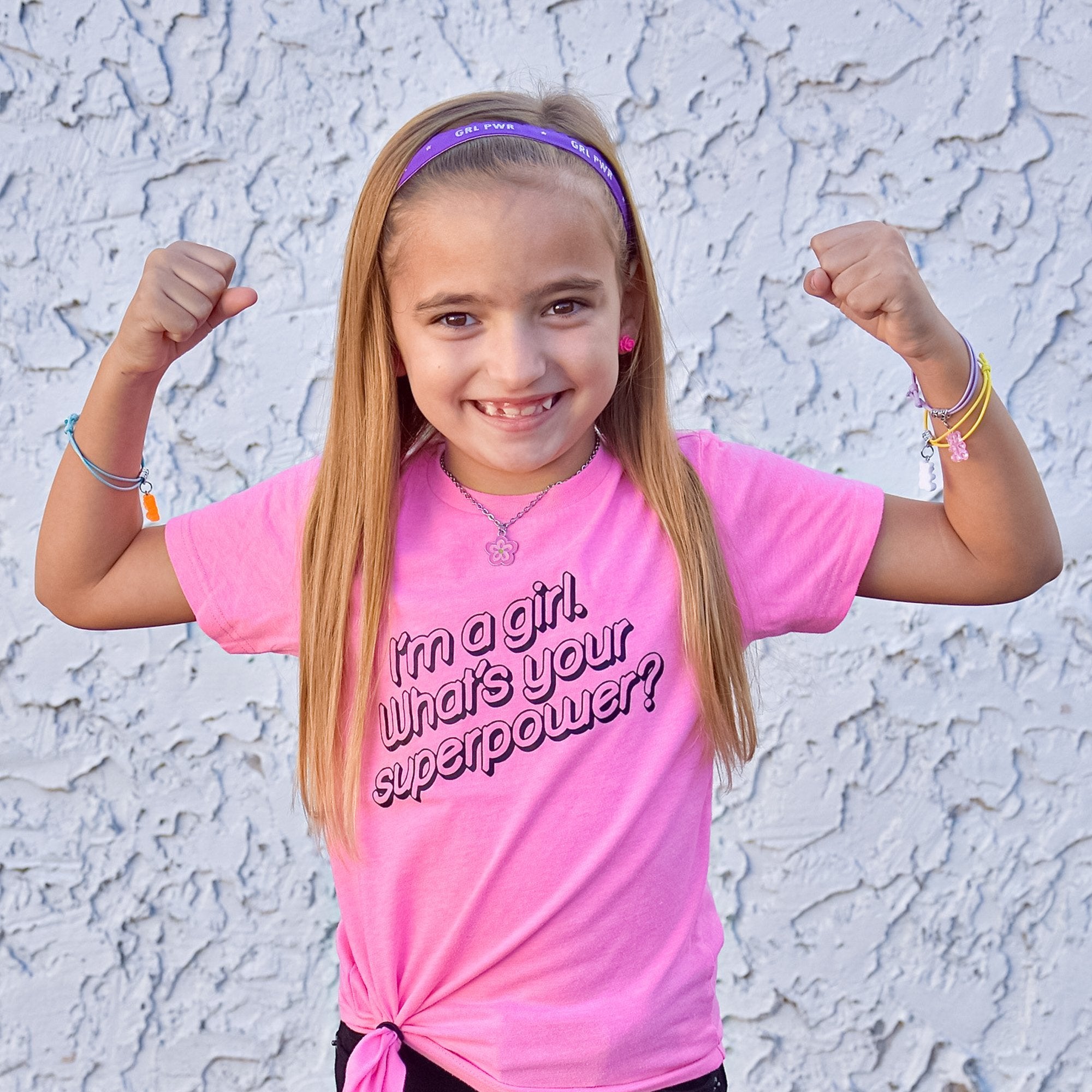 Adjustable No Slip Headbands For A Cause - GRL PWR - FROG SAC