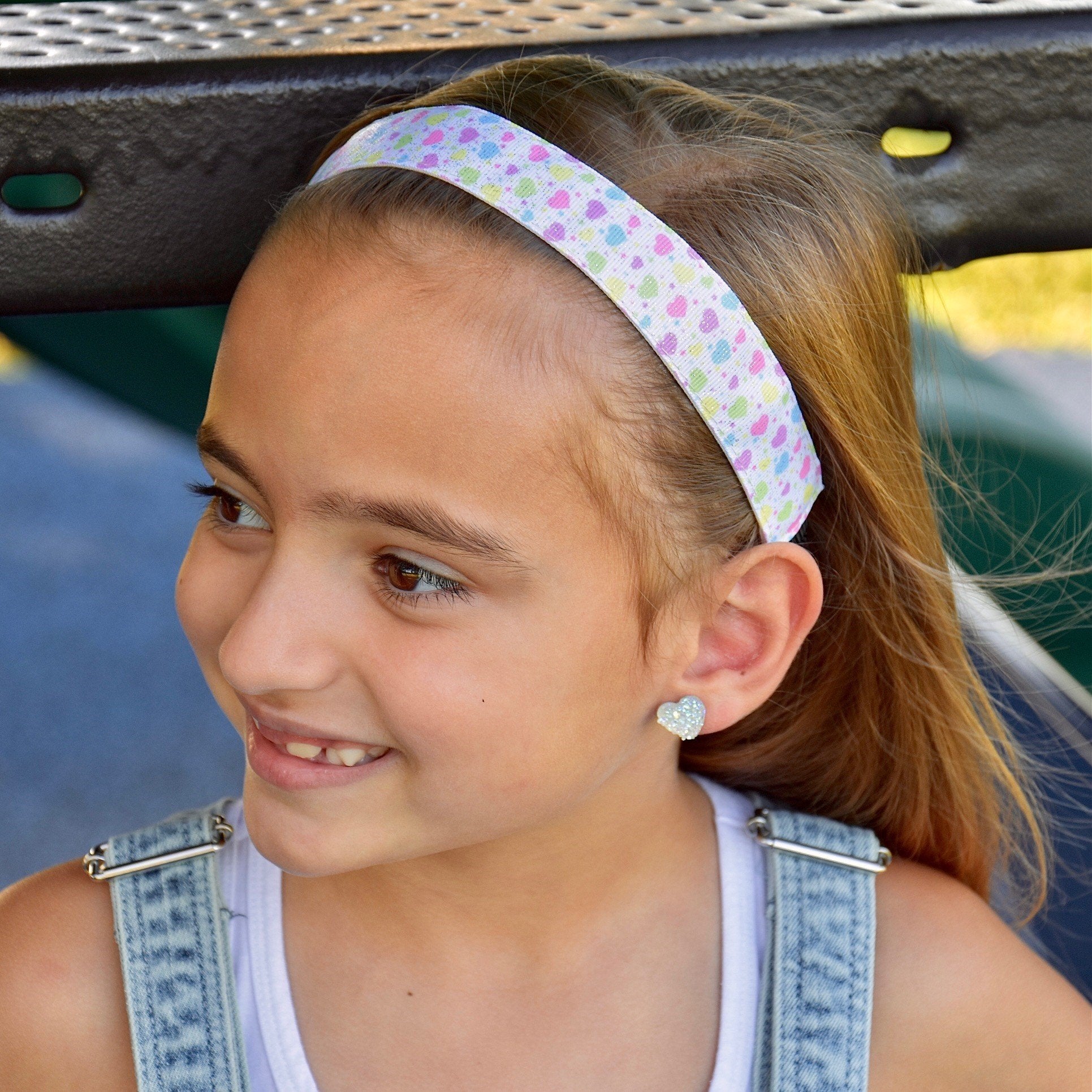 Adjustable No Slip Heart Headband - FROG SAC