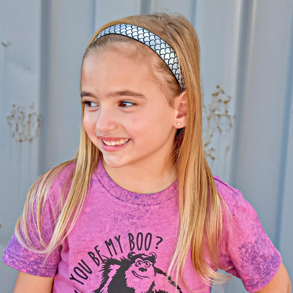Adjustable No Slip Mermaid Headbands - 6 Pack - FROG SAC