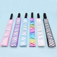Adjustable No Slip Mermaid Headbands - 6 Pack - FROG SAC