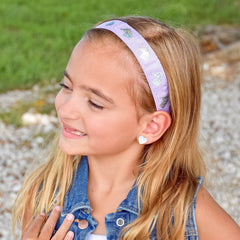 Adjustable No Slip Metallic Glitter Unicorn Headband - FROG SAC