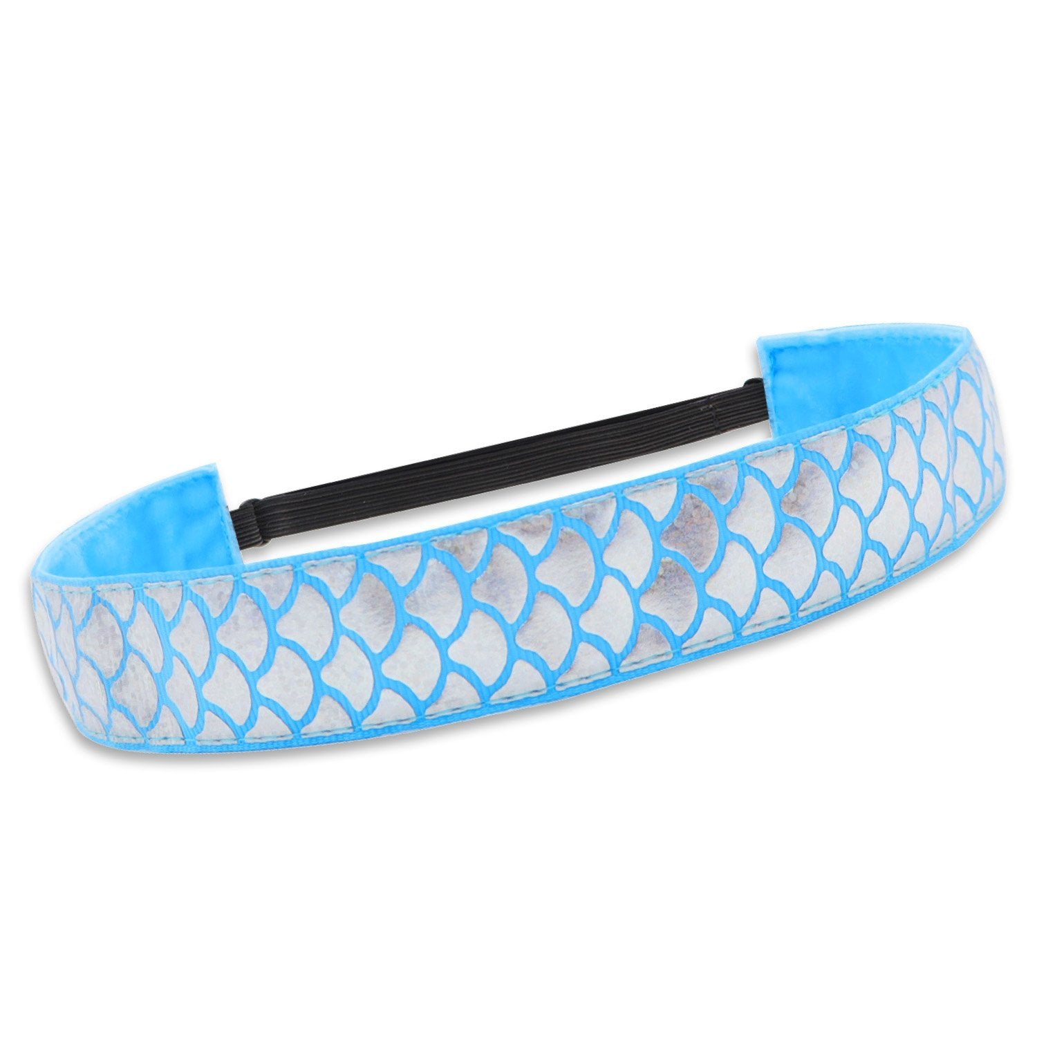 Adjustable No Slip Metallic Mermaid Headband - FROG SAC