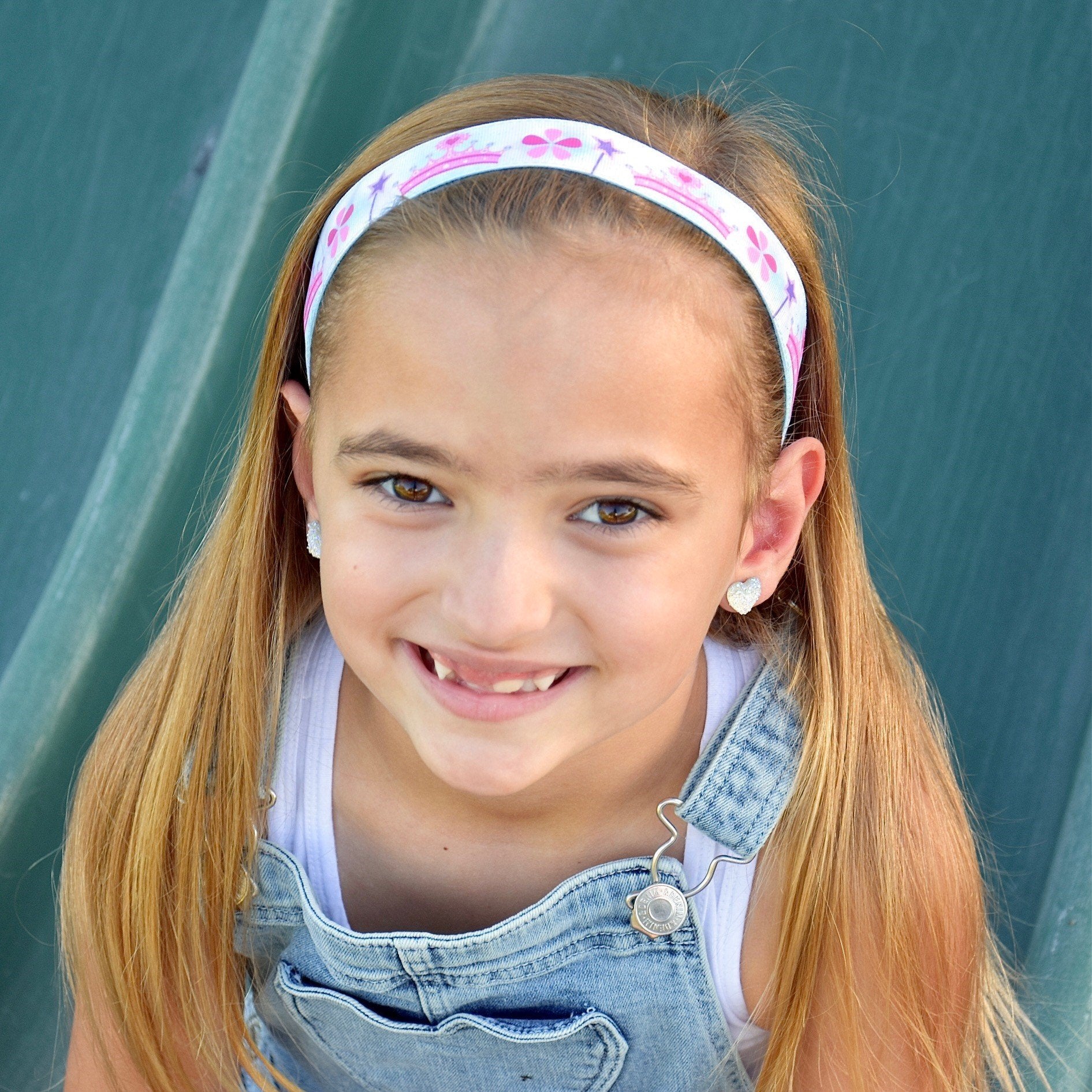 Adjustable No Slip Princess Crown Headband - FROG SAC