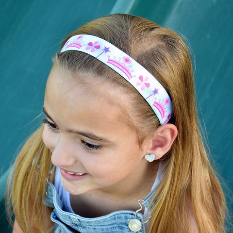 Adjustable No Slip Princess Crown Headband - FROG SAC