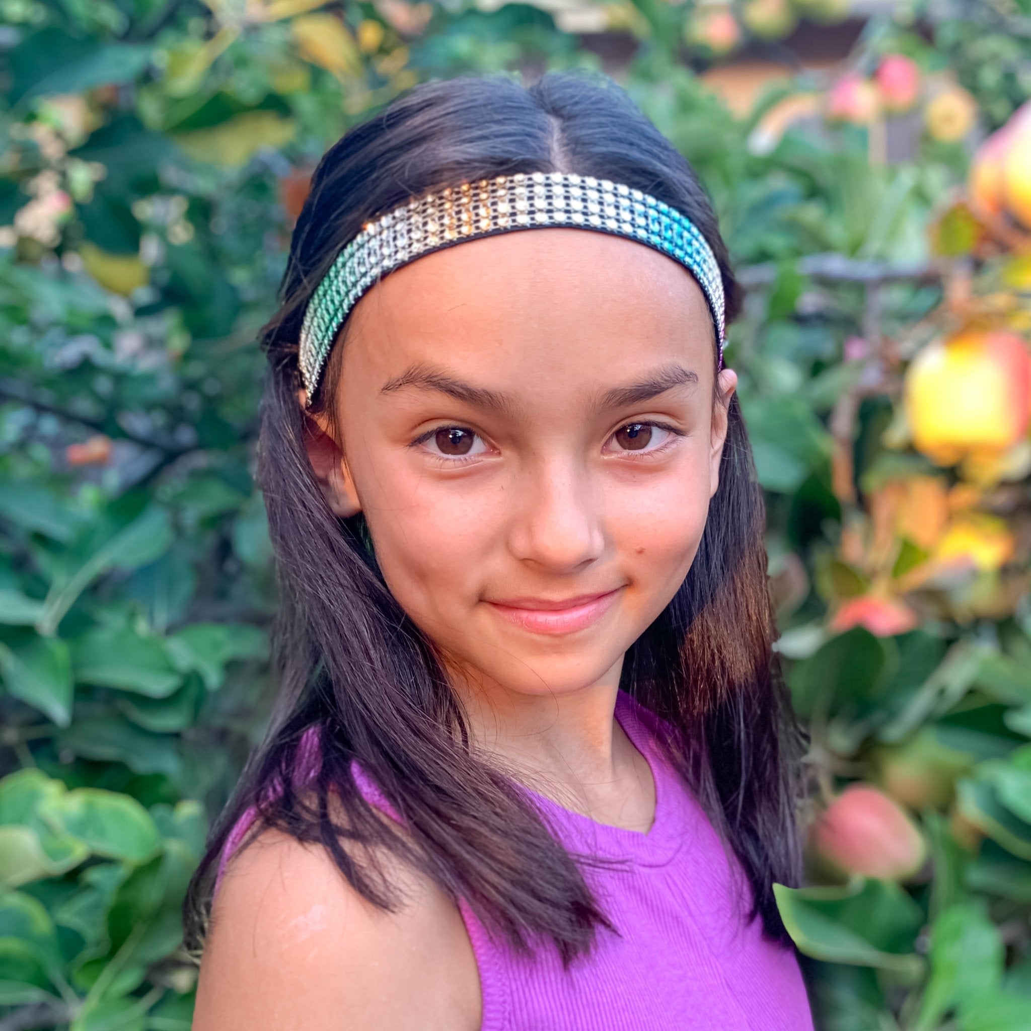 Adjustable No Slip Rhinestone Headband - FROG SAC