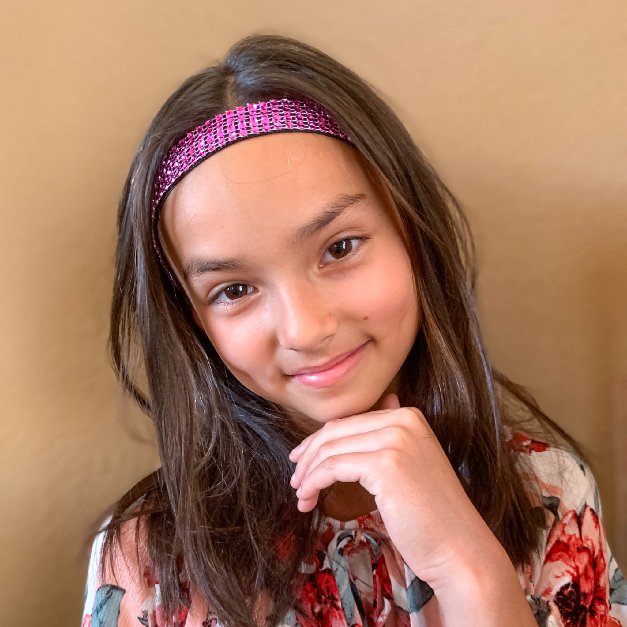 Adjustable No Slip Rhinestone Headband - FROG SAC
