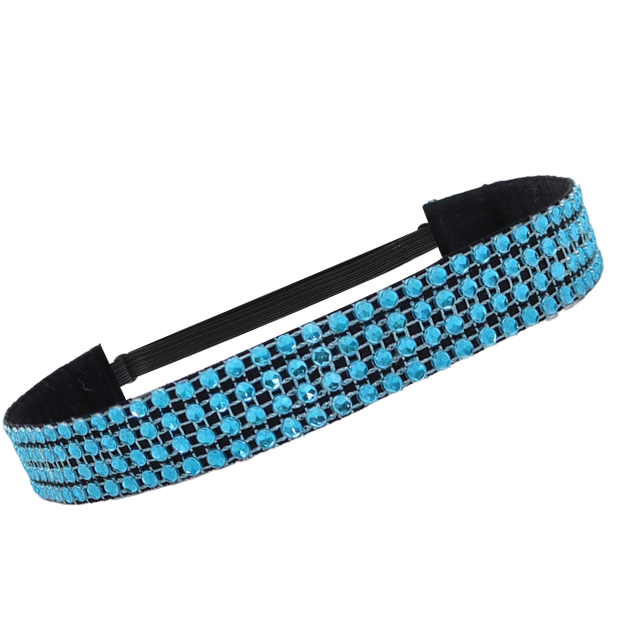 Adjustable No Slip Rhinestone Headband - FROG SAC