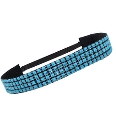 Adjustable No Slip Rhinestone Headband - FROG SAC