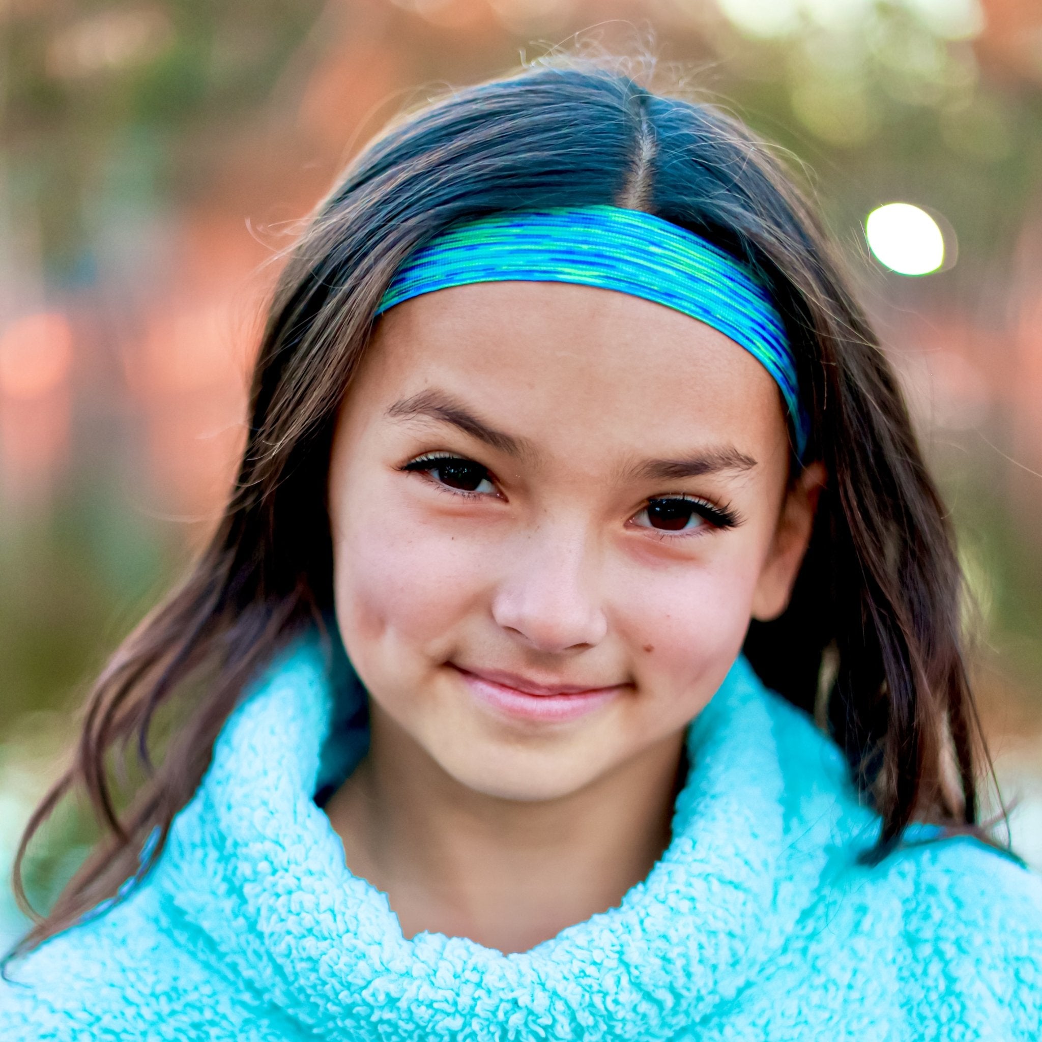 Adjustable No Slip Space Tie Dye Headbands - 6 Pack - FROG SAC