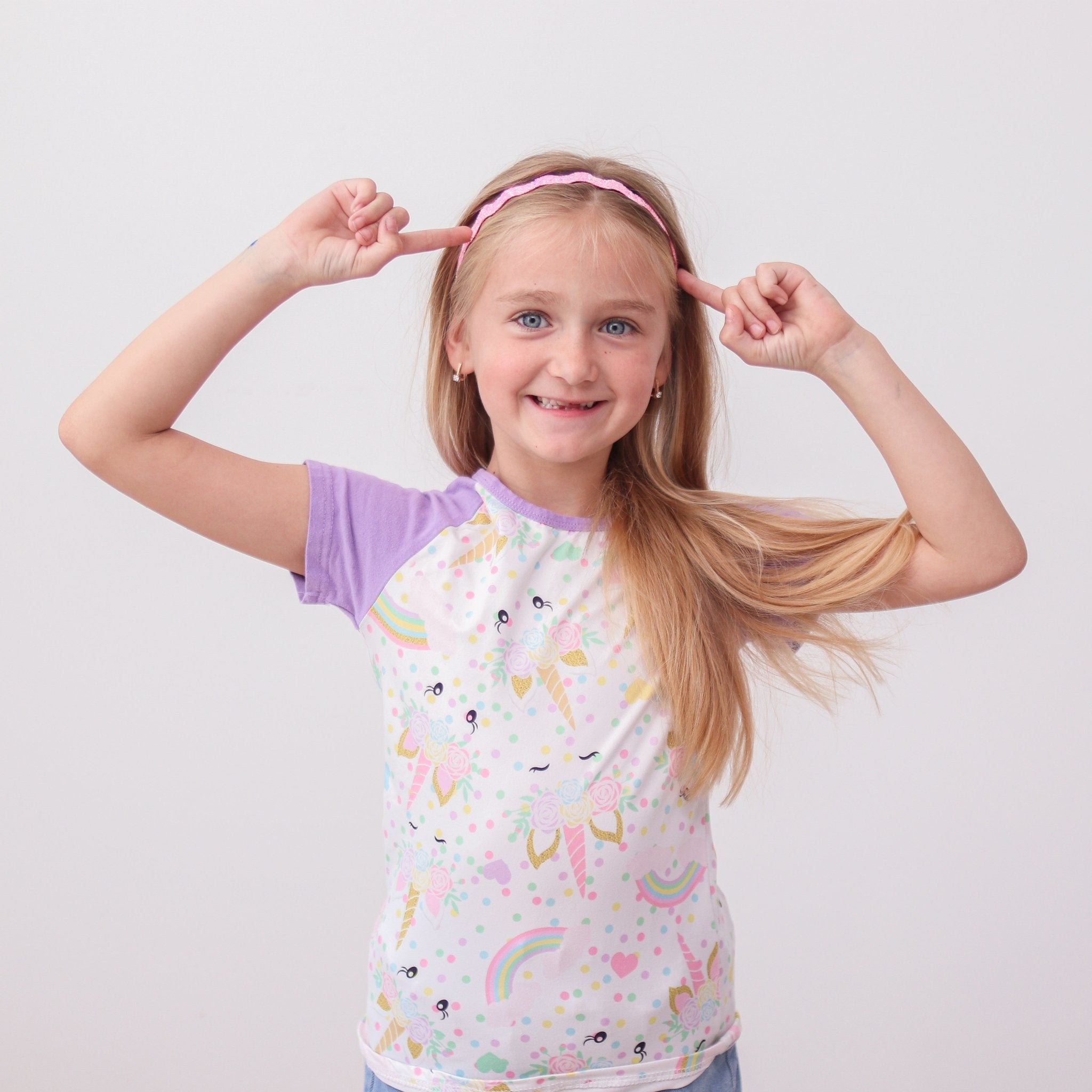 Adjustable No Slip Swivel Glitter Headbands - 6 Pack - FROG SAC