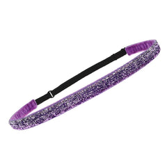 Adjustable No Slip Thin Glitter Headband - FROG SAC