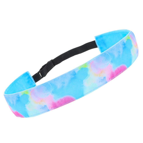 Adjustable No Slip Tie Dye Headband - FROG SAC