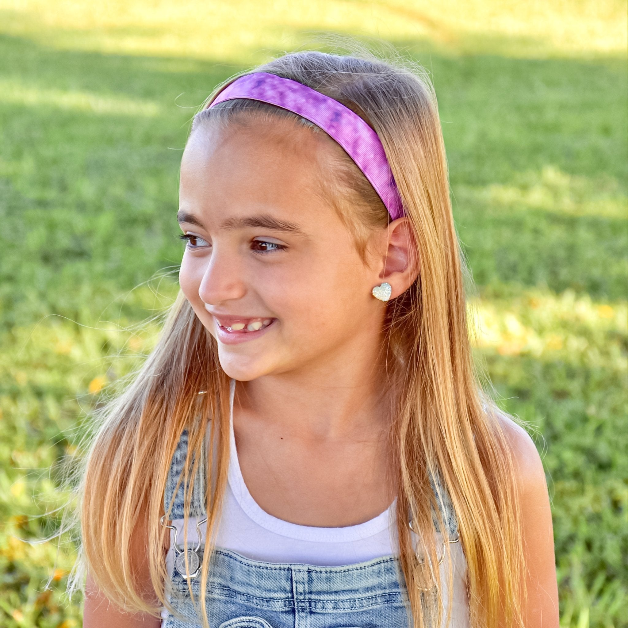 Adjustable No Slip Tie Dye Headbands - Tonal 6 Pack - FROG SAC