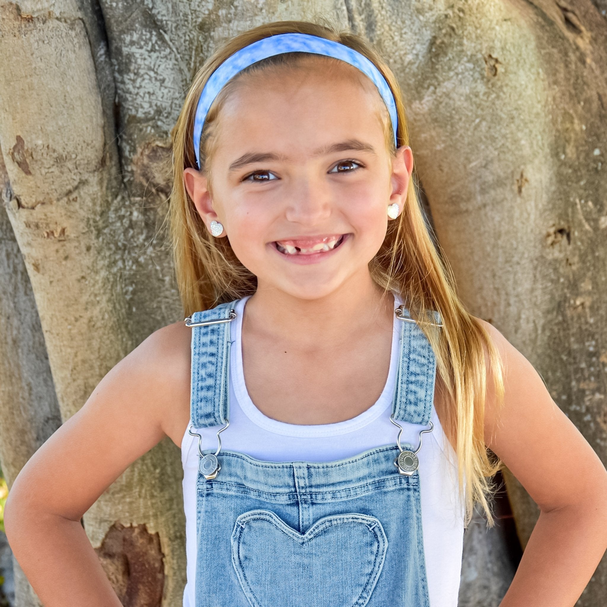 Adjustable No Slip Tie Dye Headbands - Tonal 6 Pack - FROG SAC
