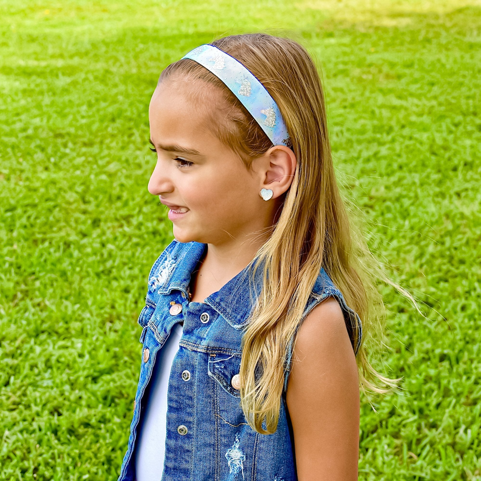 Adjustable No Slip Unicorn Headbands - 6 Pack - FROG SAC