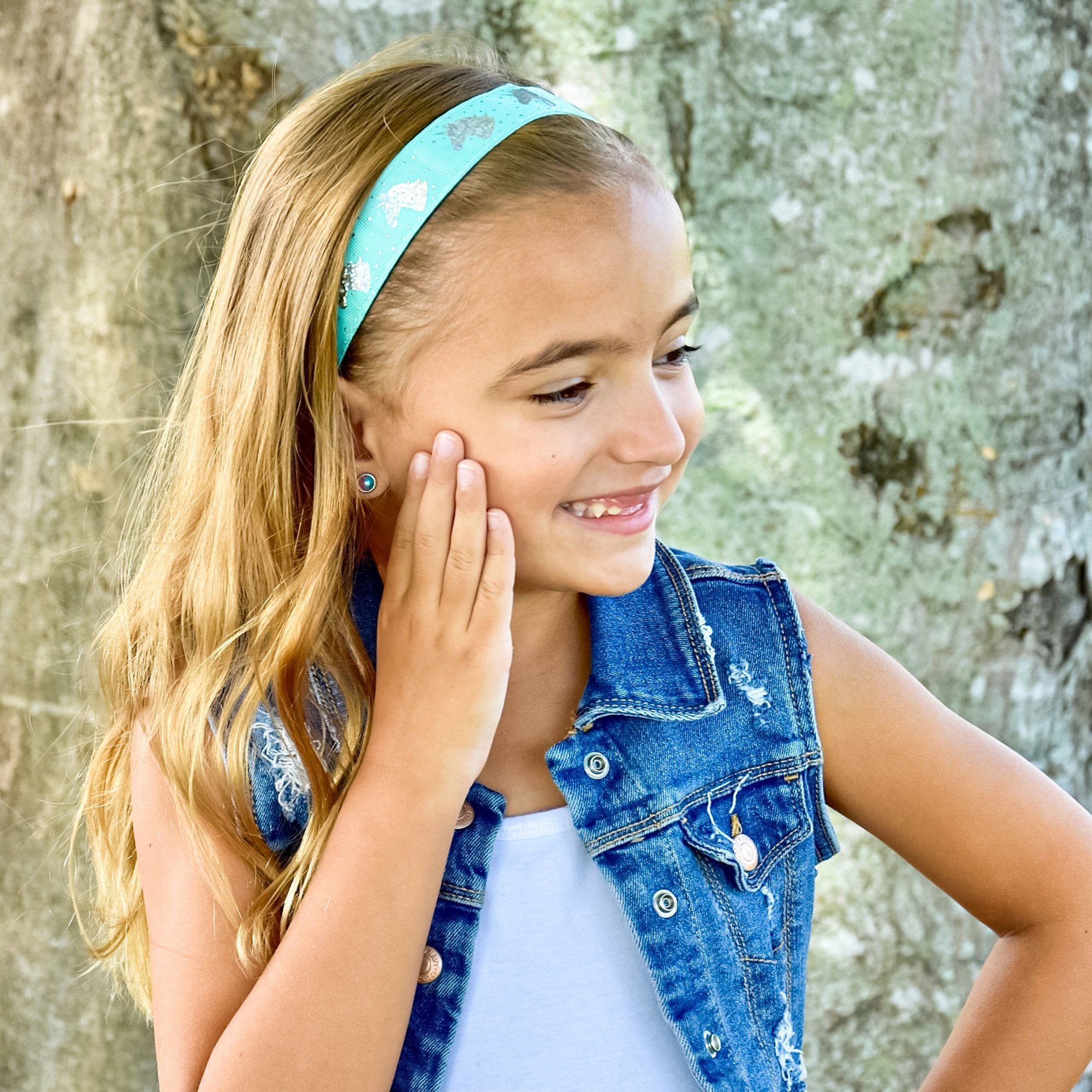 Adjustable No Slip Unicorn Headbands - 6 Pack - FROG SAC