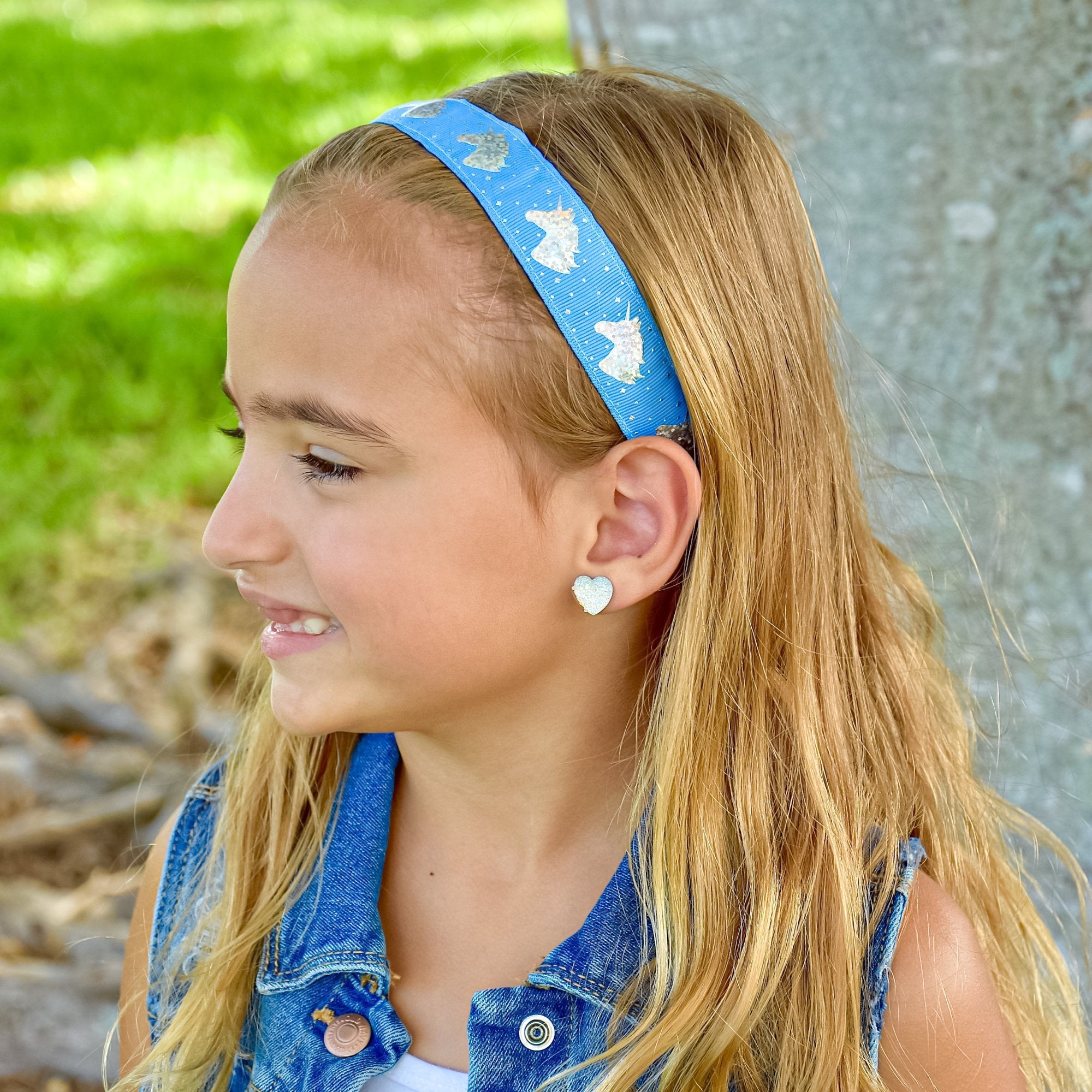 Adjustable No Slip Unicorn Headbands - 6 Pack - FROG SAC