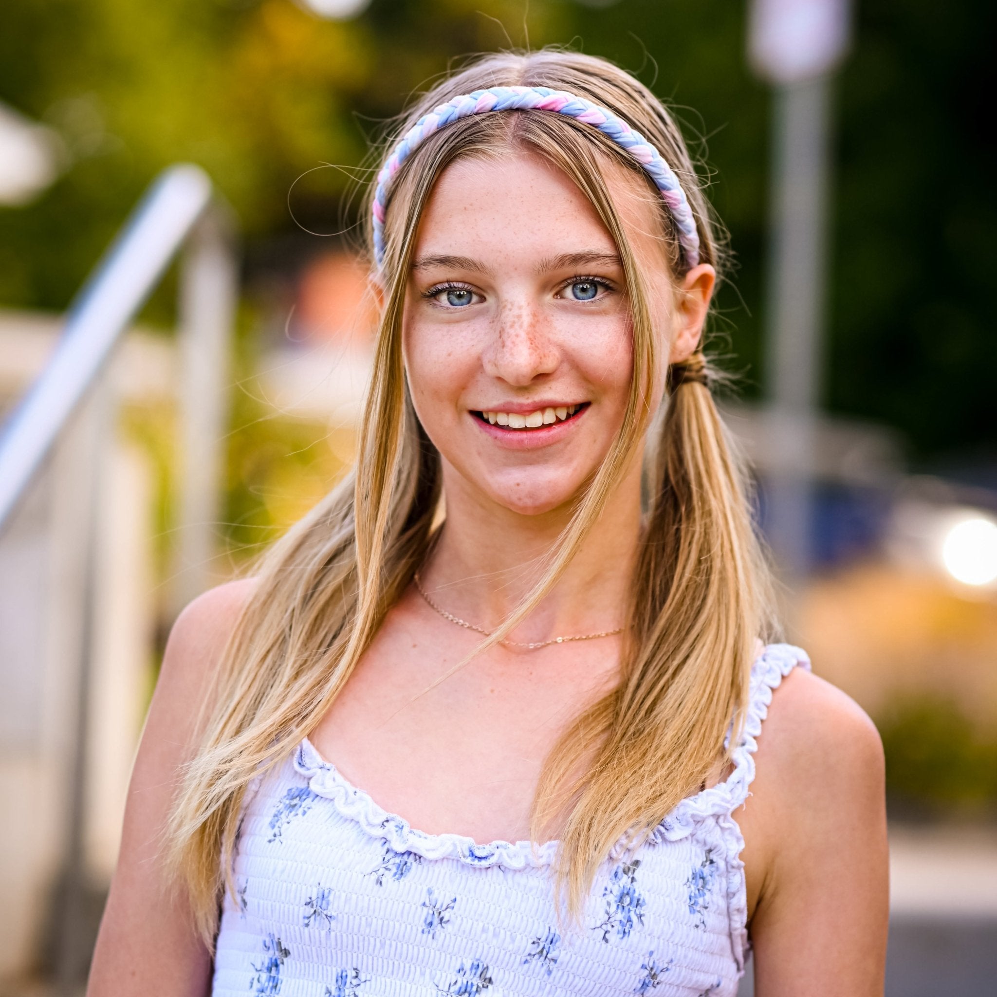 Adjustable Tie Dye Braided Headbands - 4 Pack - FROG SAC