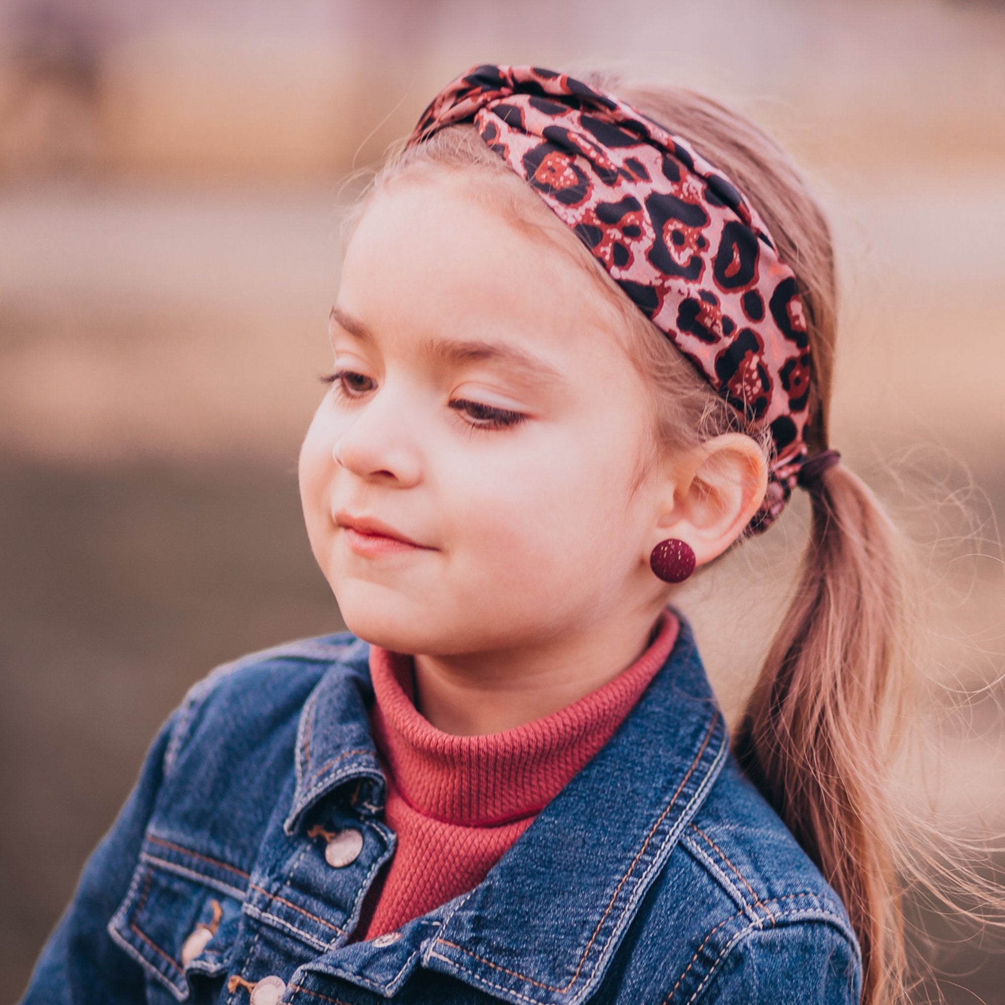 Animal Print Knot Headband - FROG SAC