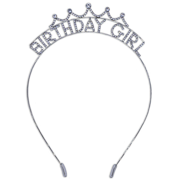 Birthday Girl Rhinestone Tiara