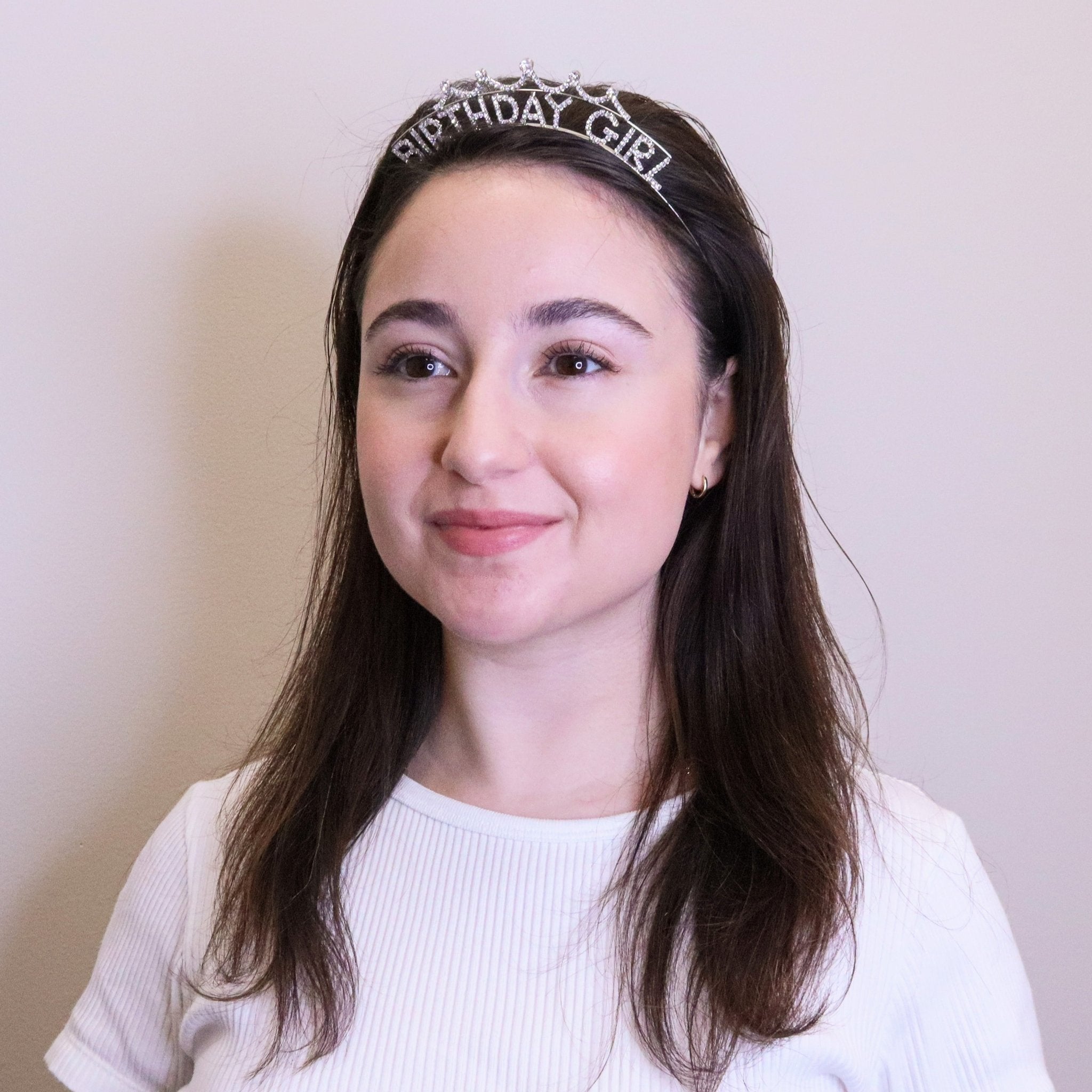 Birthday Girl Rhinestone Tiara Headband - FROG SAC