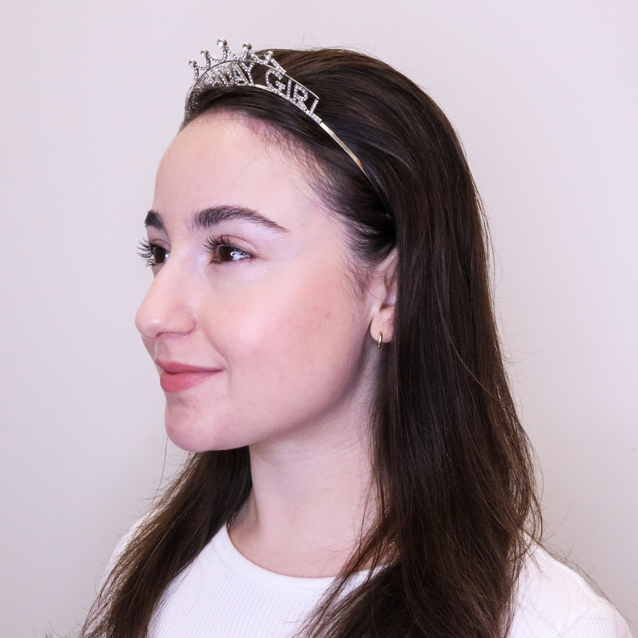 Birthday Girl Rhinestone Tiara Headband - FROG SAC