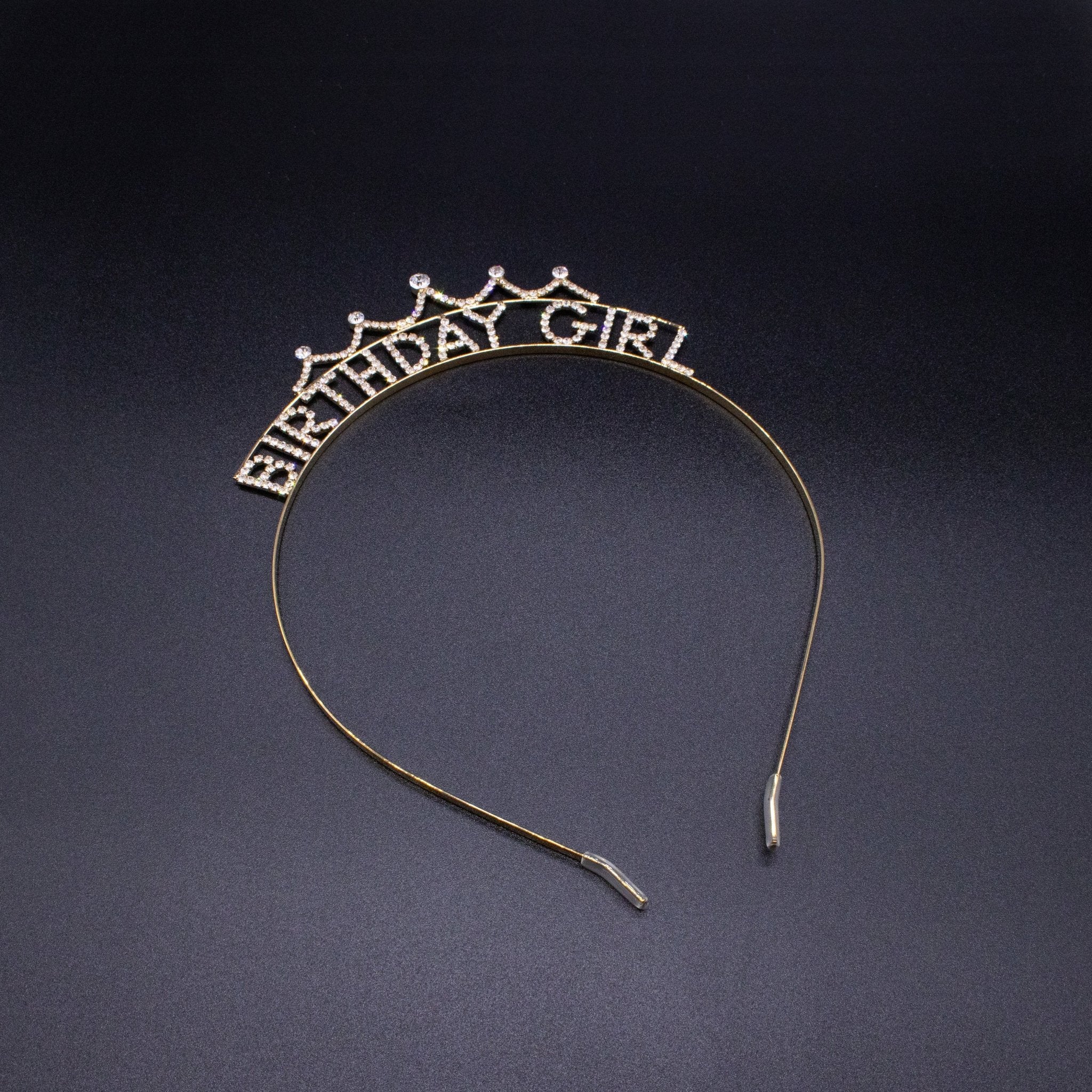 Birthday Girl Rhinestone Tiara Headband - FROG SAC