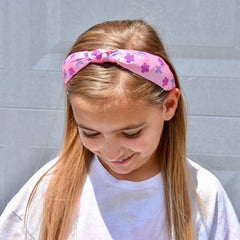 Color-Changing UV Ink Knot Headband - FROG SAC