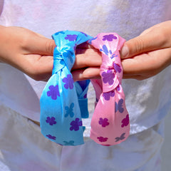 Color-Changing UV Ink Knot Headband - FROG SAC