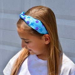Color-Changing UV Ink Knot Headband - FROG SAC