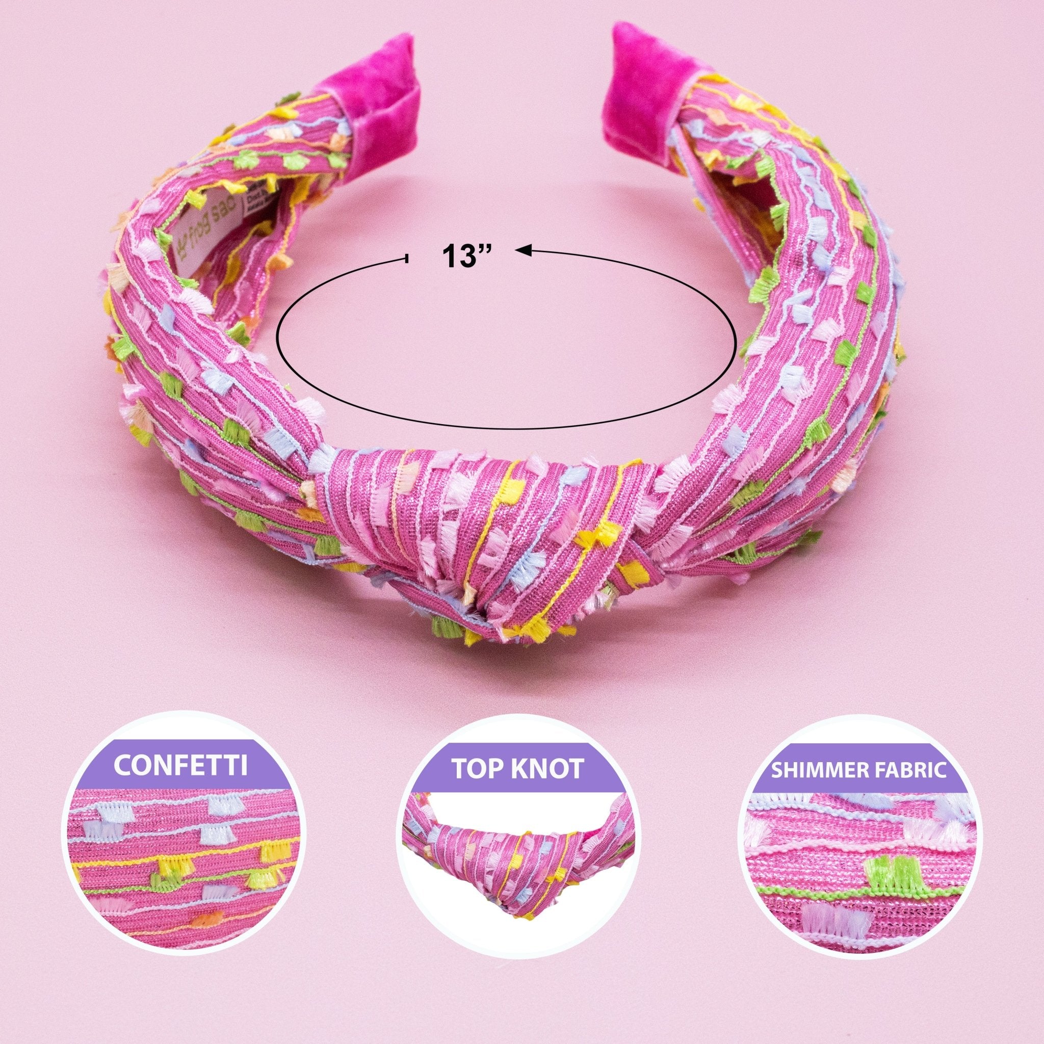 Confetti Knot Headband - FROG SAC