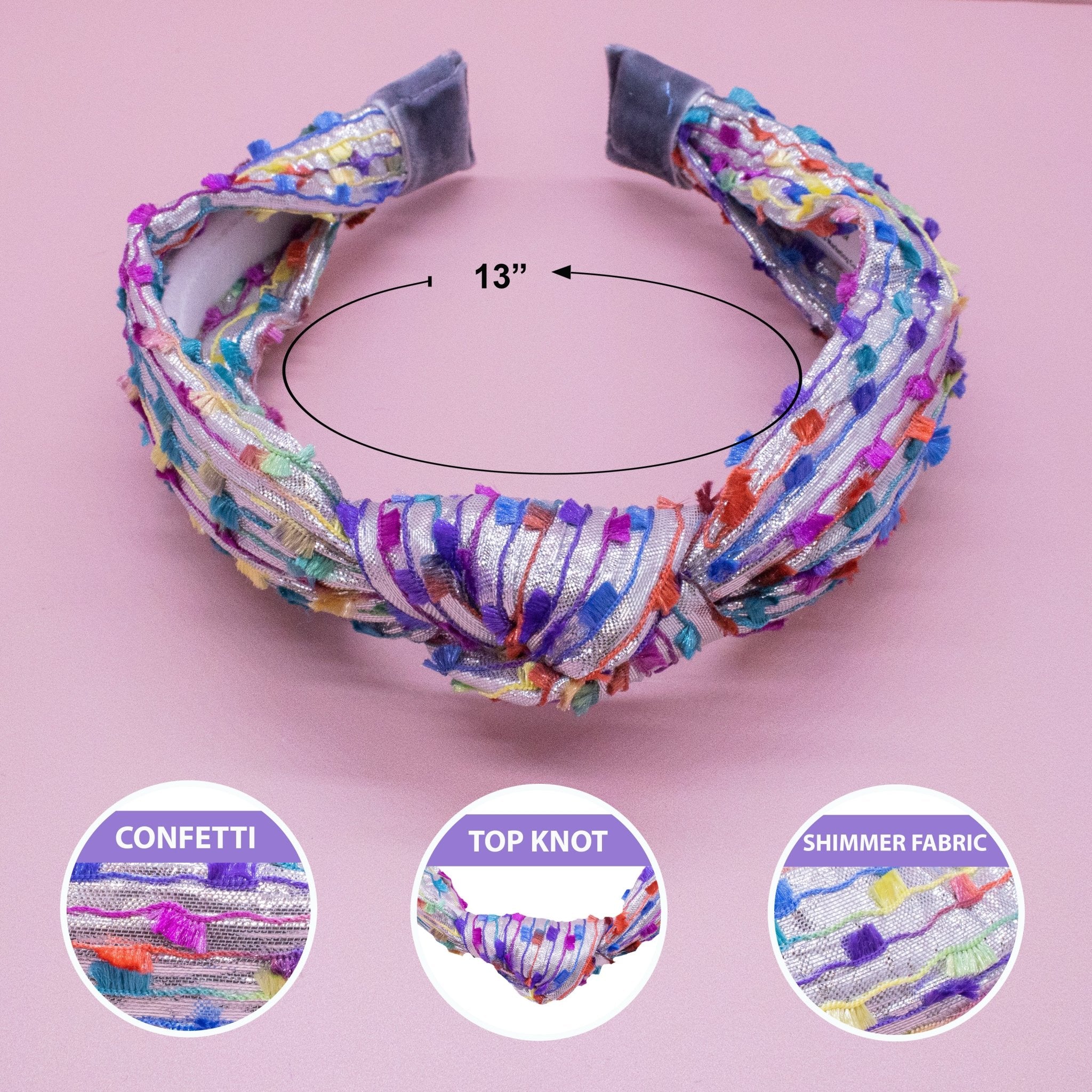 Confetti Knot Headband - FROG SAC