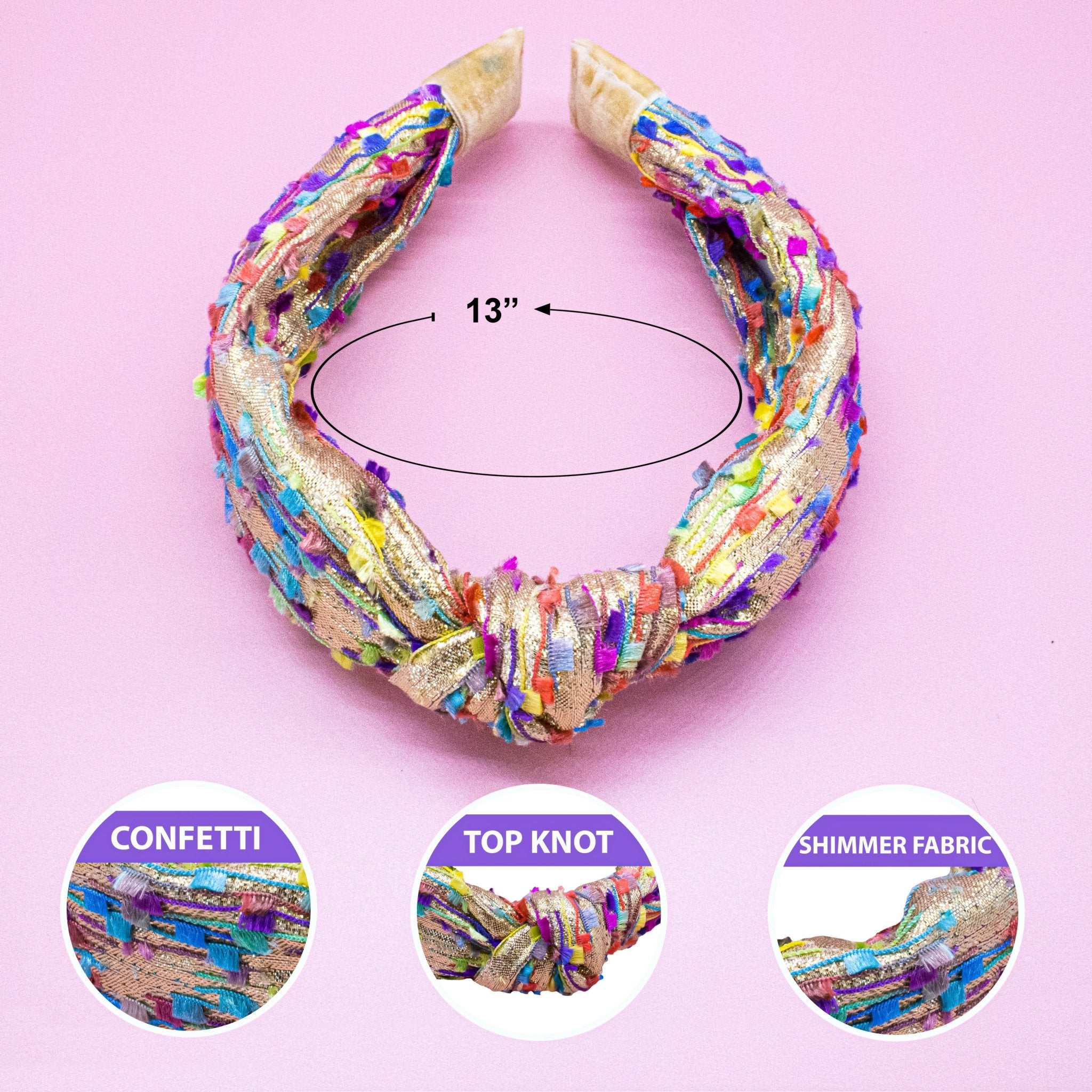 Confetti Knot Headband - FROG SAC