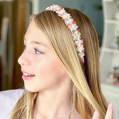 Confetti Pearl Headbands - 2 Pack - FROG SAC
