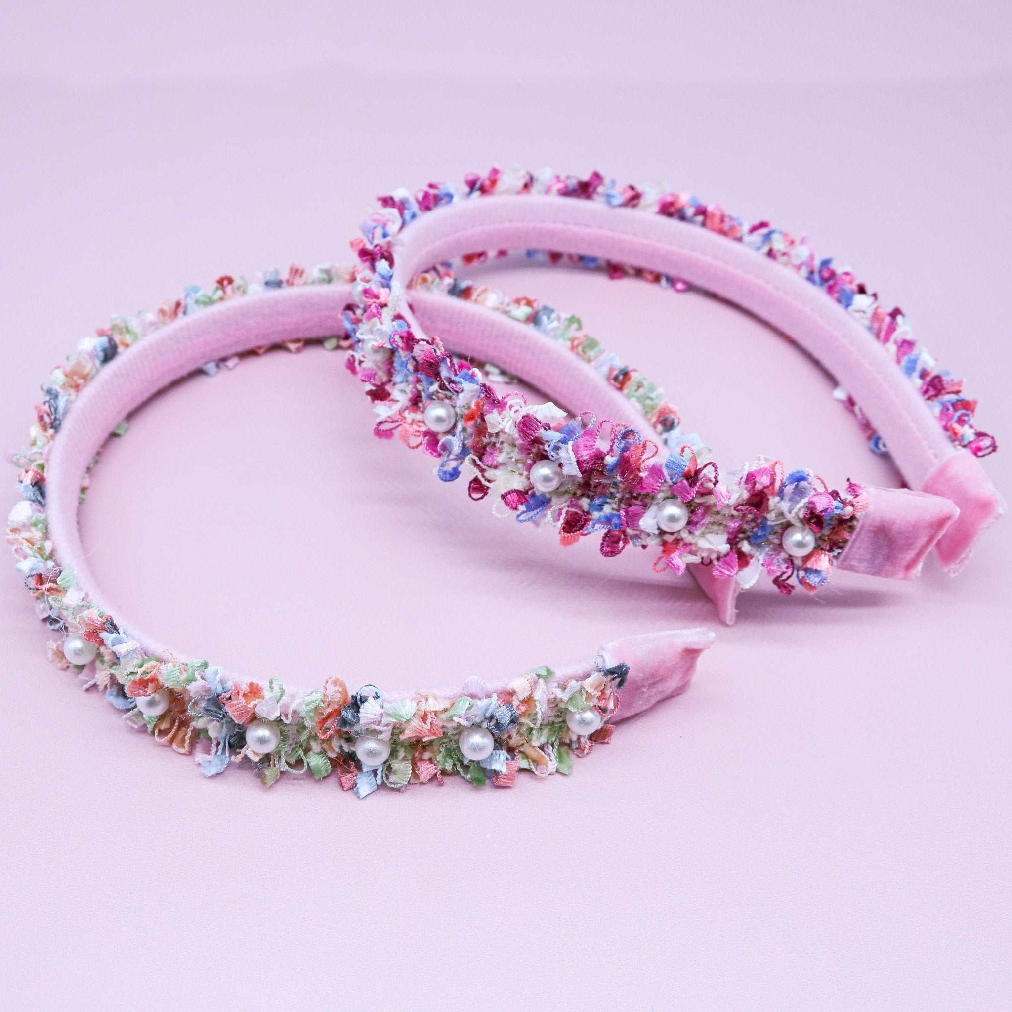 Confetti Pearl Headbands - 2 Pack - FROG SAC