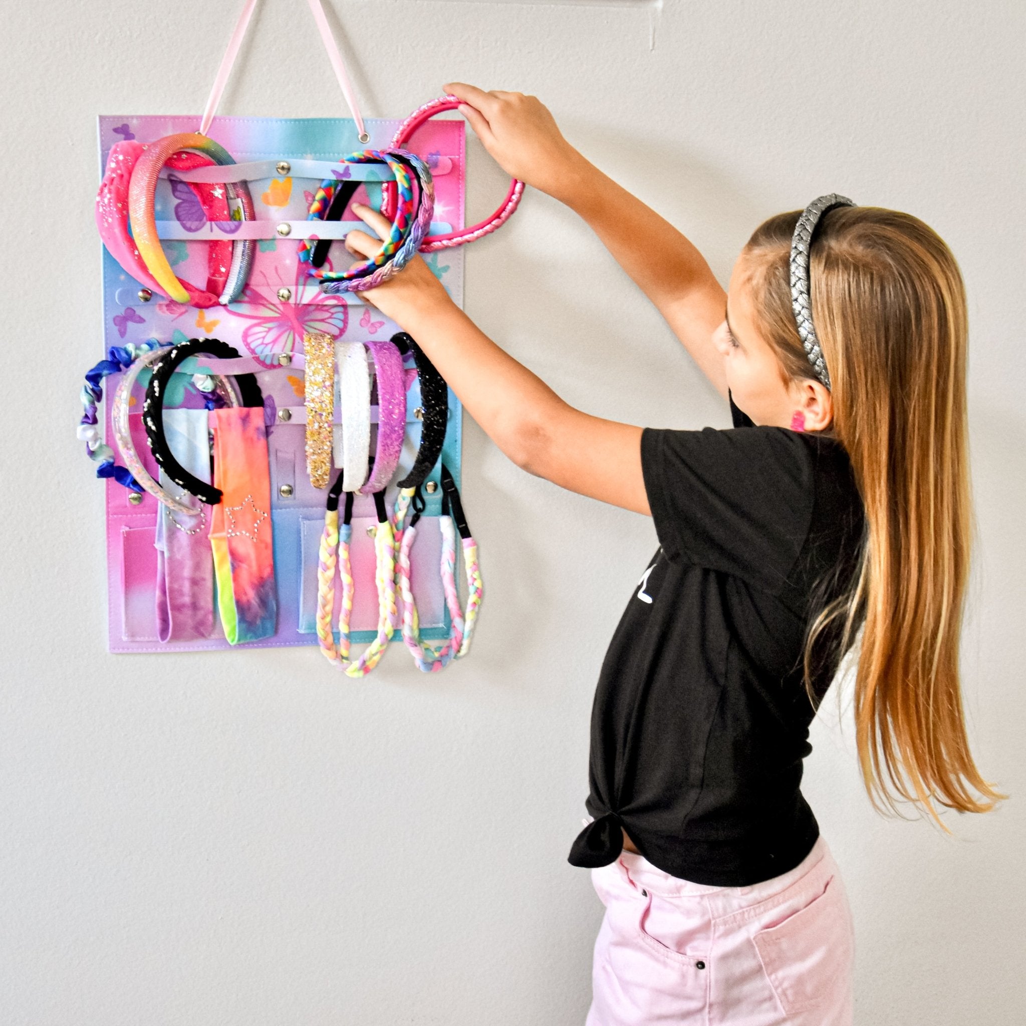 Hanging Butterfly Hair Accessories Organizer - FROG SAC