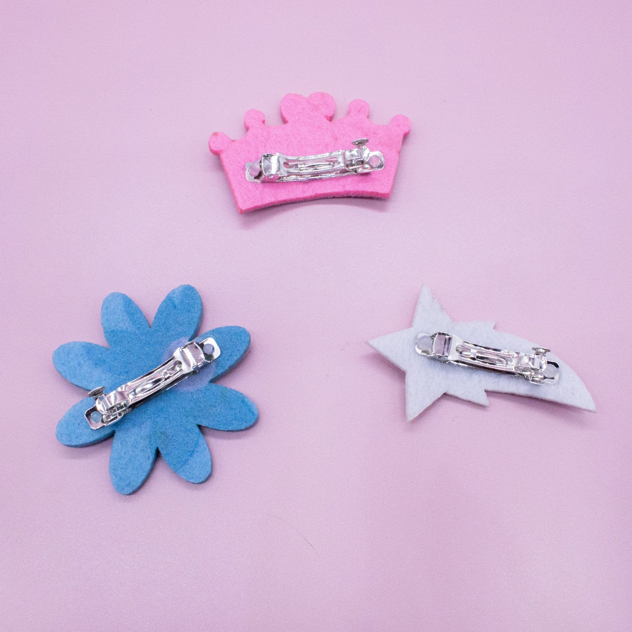 Interchangeable Charm Headband and Hair Clips - FROG SAC