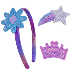 Interchangeable Charm Headband and Hair Clips - FROG SAC