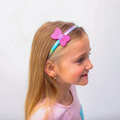 Interchangeable Rhinestone Charm Headband and Hair Clips - FROG SAC