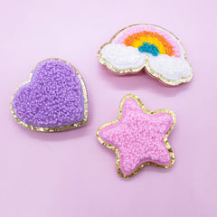 Interchangeable Rhinestone Charm Headband and Hair Clips - FROG SAC