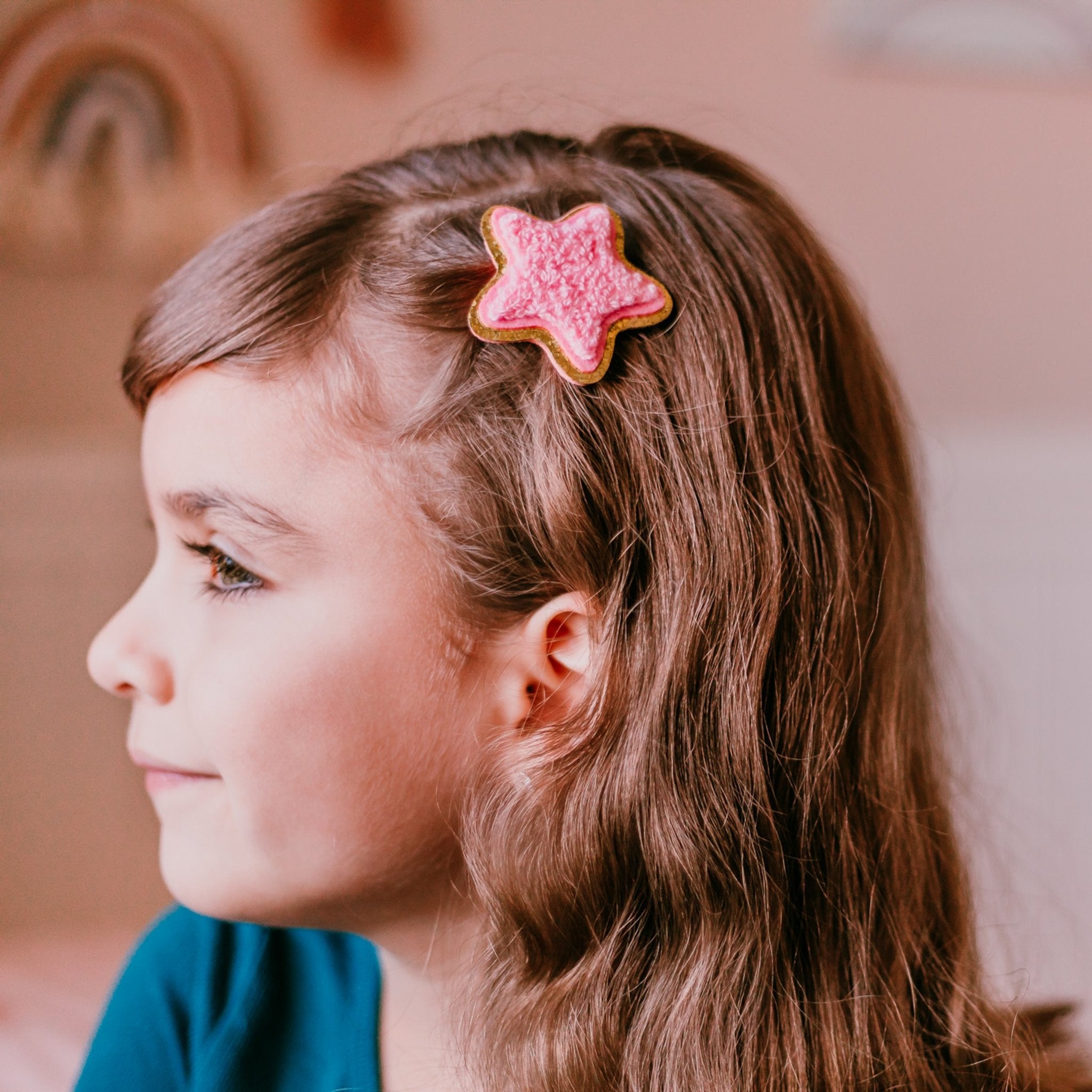 Interchangeable Rhinestone Charm Headband and Hair Clips - FROG SAC