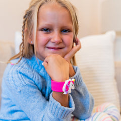 Light Up LED Unicorn Slap Bracelets - 3 Pack - FROG SAC