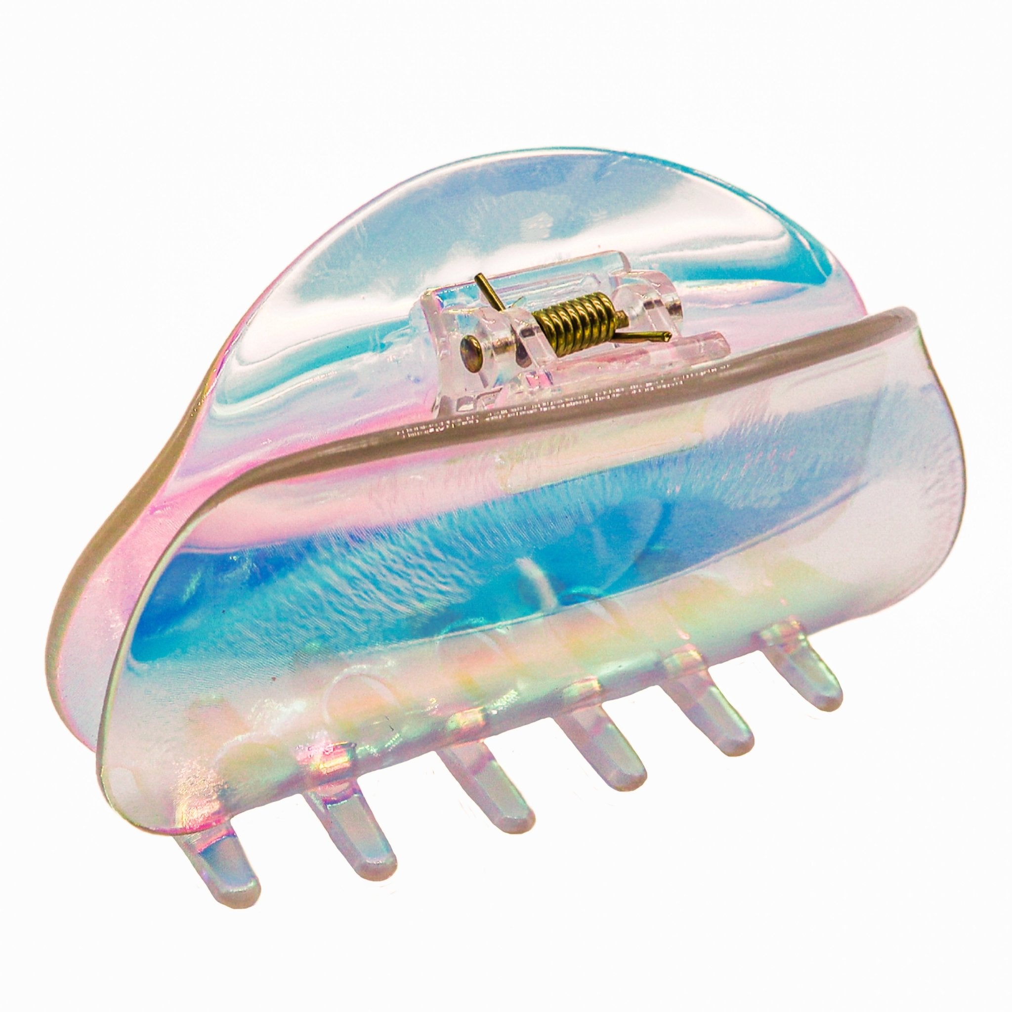 Medium Iridescent Hair Claw - FROG SAC